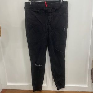 Spanx jean tights size L